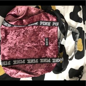 VS Pink Duffel Bag